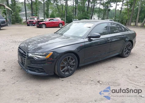 2013 Audi A6 3.0T Premium z USA, uszkodzony, nr VIN WAUJGCFC3DN005251